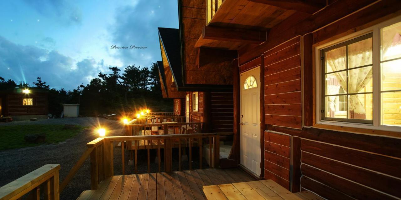 Jeju Joa Log Pension Seogwipo Eksteriør bilde