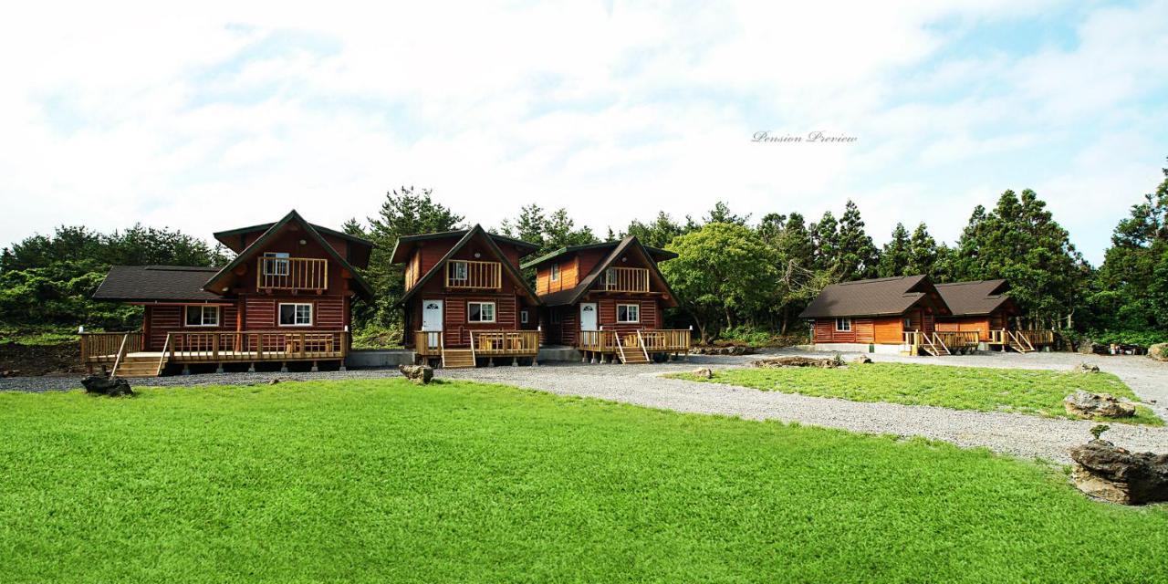 Jeju Joa Log Pension Seogwipo Eksteriør bilde