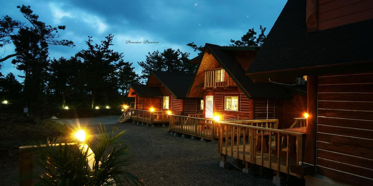 Jeju Joa Log Pension Seogwipo Eksteriør bilde